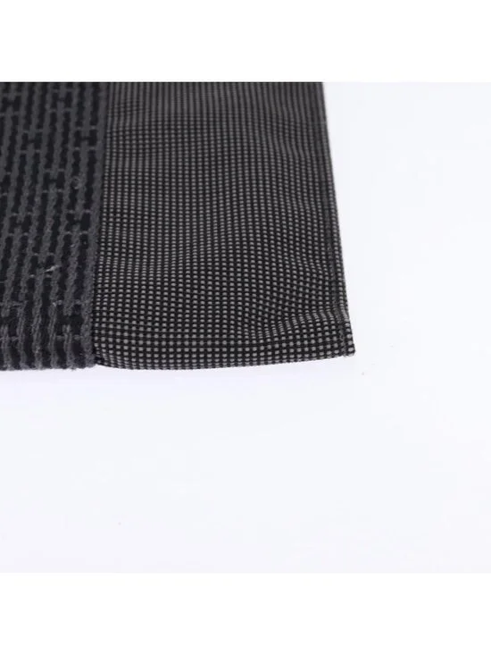 Authentic HERMES Pochette Her Line MM Shoulder Bag Canvas Gray - Picture 6 of 16